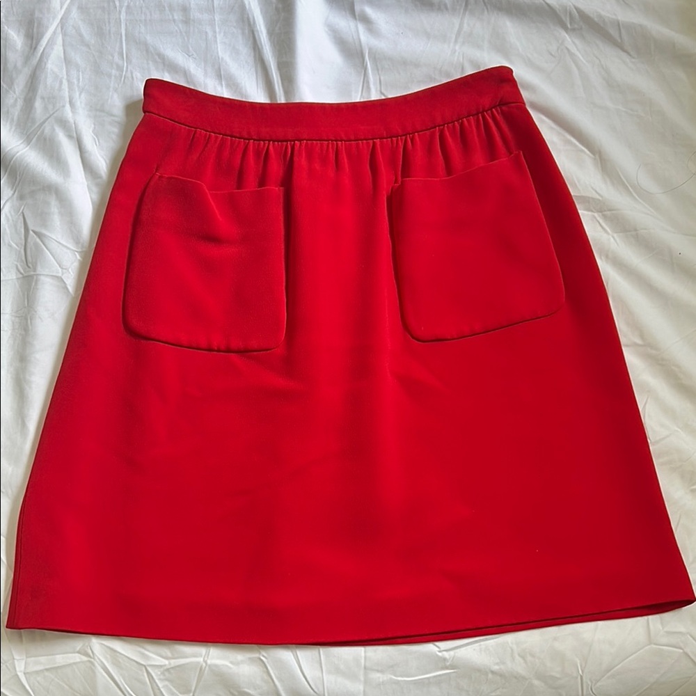 Miu Miu Red Skirt